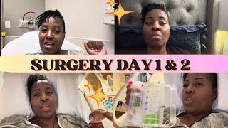 VLOGTOBER | VSG CONVERSION TO BYPASS SURGERY DAYS 1 & 2 | SHYVONNE MELANIE TV