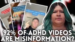 Is TikTok Spreading Misinformation About ADHD?! | A Therapist Weighs In