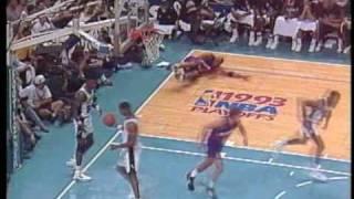 NBA Moment - 1993 Barkley over David Robinson Game 6