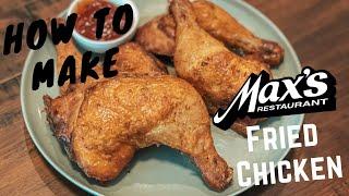 HOW TO MAKE MAX STYLE FRIED CHICKEN | The Chicken Story