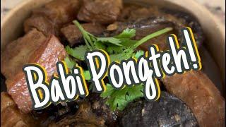 A quick look at how we make our Babi Pongteh.