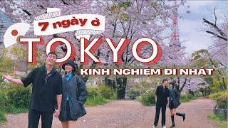 7 DAYS IN TOKYO// SEE THE BLOSSOM FLOWERS AND SHARE EXPERIENCE OF GOING TO JAPAN