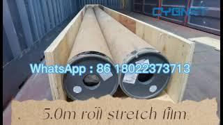 PVC stretch ceiling film roll material LCL packing