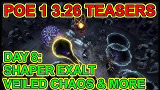 POE 1 3.26 Day 8 Teasers: Two New Crafting Orbs. Plus A Welcome Favorite Back. Path Of Exile 1