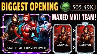 MK Mobile. 500K Souls vs. MK11 Diamond Pack! The Biggest Pack Opening I've Ever Done!