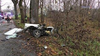 Tragedia na drodze. Dwóch braci zginęło w wypadku