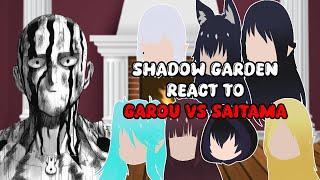 The Eminence in Shadow react to Garou | Saitama vs Garou | Part 2 | GACHA REACT