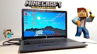 Minecraft Java & Bedrock on Low End Laptop (AMD A6, Radeon R4 Graphics)