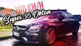 83metoo - C63s 100-200 km/h 95 Oktan Super Benzin & BMW 140i Autobahn 100-200 km/h Messung