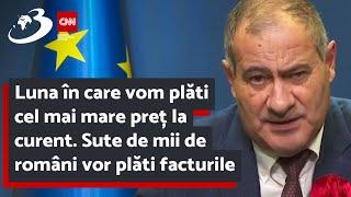 Luna în care vom plăti cel mai mare preț la curent