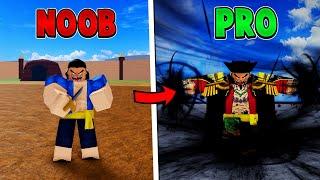 Becoming Blackbeard and Awakening the Dark fruit in Blox Fruits!