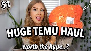 HUGE TEMU HAUL + REVIEW | IS IT LEGIT?!