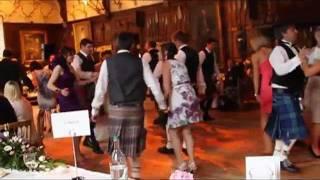 Traditional Ceilidh Dancing at a Scottish Wedding