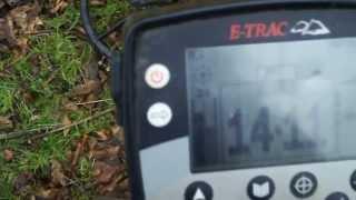 Very First Hunt With Minelab E-trac - Treasure Hunting on a Rainy Day - Found Silver
