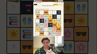 Miso Tries Weather Memoku ️-- 11/7/2024 on Puzzmo