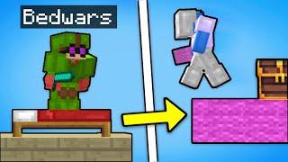 Minecraft Bedwars PRO plays Bedrock Bedwars