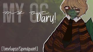 My OC Dary! [Timelapse/Speedpaint] [only lineart and color]