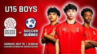 U15 Boys - 2024 Provincial Xcel Ontario-Québec Series