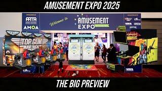 Amusement Expo 2025 - The Big Preview - New Arcade Games!