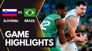 SLOVENIA VS BRAZIL | Basketball Friendly Game | Full Highlights | Jun 28,2024