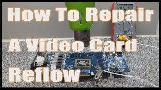 How To Fix Your Dead Graphics Card Or Your Laptop GPU - DIY Reflow - Black Screen Artifacts Repair