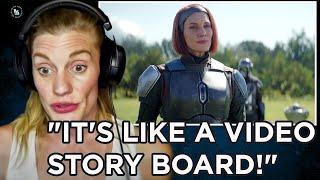 Katee Sackhoff shares why on Mandalorian she had to learn a different style of acting!