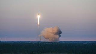 Пуск ракеты-носителя «Союз-2» с космодрома Плесецк