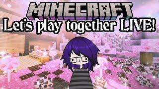 Let's have some fun in Minecraft! :3 Cozy hangout~ 。.:*:･'(*⌒―⌒*)