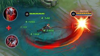 Ruby god of lifesteal build be like: