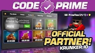 I'm officially partnered with Krunker! Plus new website & giveaway update