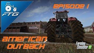 FS17 - (PS4) NEW MAP !! | American Outback | Episode 1