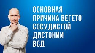 Основная причина вегето сосудистой дистонии ВСД