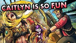 CAITLYN IS SOOOOO FUN, ONE SHOTS LEFT AND RIGHT