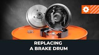 How to change a brake drum [AUTODOC TUTORIAL]