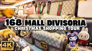 [4K] CHRISTMAS Shopping Spree at 168 MALL DIVISORIA! Best Deals and Gift Ideas!