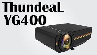 ThundeaL YG400 - 1200 lumen mini projector / USB/SD/VGA/HDMI/AV input / Maximum 1920x1080 resolution