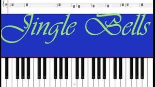 [Easy Piano] How to play Jingle Bells : Christmas Music Tutorial for Beginners