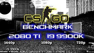 CS:GO RTX 2080 TI Benchmark | CS:GO FPS i9 9900k Benchmark