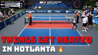 Heated Exchange gets Physical at Major League Pickleball Atlanta