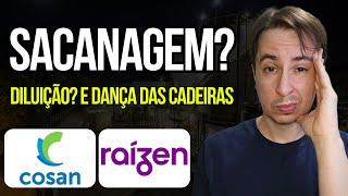 Cosan Csan3 e Raizen Raiz4, Destruição de Valor pros acionistas? E o que acho da dança das cadeiras