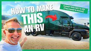 How To Convert Your HDT Into An RV (and Why You Should)