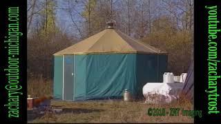 Bow Hunting Tent/Camp Set-Up - Fred Trost's Practical Sportsman