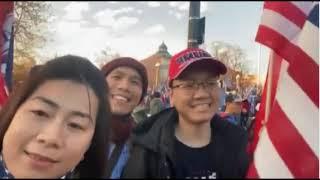 Ghi Nhận Vài Hình Ảnh Rally Ủng Hộ TT. Trump Ngày 12-12-2020