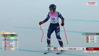 FIS ALPINE Junior Ski World Championships - Super-G women, Tarvisio, March 1, 2025 #weliveskiing