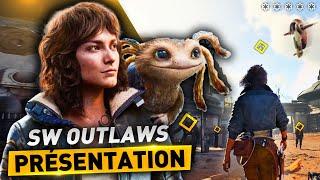 STAR WARS OUTLAWS - Présentation COMPLÈTE du JEU VIDÉO !