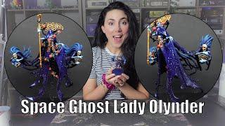 Beginner Paints Space Ghost Lady Olynder - Nighthaunt Army- Backvlog 24