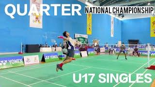 ABHINAV GARG V/S GNANA DATTU SUB JUNIOR NATIONAL CHAMPIONSHIP TN | U17 SINGLES