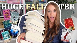 my *very ambitious* FALL TBR! 