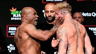 Mike Tyson Slaps Jake Paul During Their Weigh-In