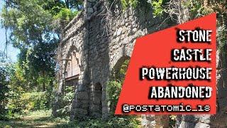 Abandoned Stone Castle Powerhouse Upland Ca